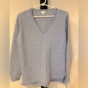 J crew baby blue women’s sz S sweater